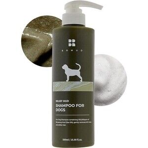 Relief Mud Shampoo for Dogs with Boryeong Mud, Gentle Cleansing, Anti-Itch Dog